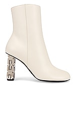 Givenchy G Cube Boots in Ivory, view 1, click to view large image.