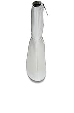 Givenchy G Clog Ankle Boots in Ivory, view 4, click to view large image.