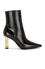 Givenchy G Cube 85 Ankle Boot in Black, view 1, click to view large image.
