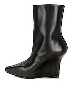 Givenchy G Lock Wedge Ankle Boot in Black, view 5, click to view large image.