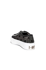 Givenchy City Low Sneaker in Black & White, view 3, click to view large image.