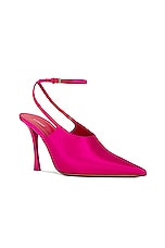 Givenchy Show Slingback Pump in Neon Pink, view 2, click to view large image.