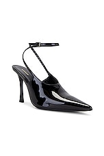 Givenchy Show Slingback Pump in Black, view 2, click to view large image.