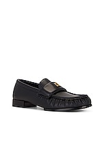 Givenchy Logo Loafer in Black, view 2, click to view large image.