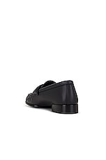 Givenchy Logo Loafer in Black, view 3, click to view large image.
