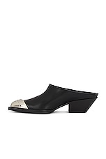 Givenchy Western Mule in Black, view 5, click to view large image.