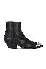 Givenchy Western Ankle Boot in Black, view 1, click to view large image.