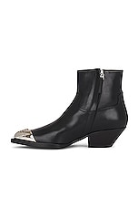 Givenchy Western Ankle Boot in Black, view 5, click to view large image.