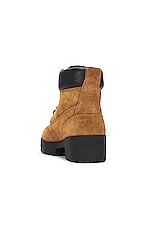 Givenchy Trekker Ankle Boot in Beige & Black, view 3, click to view large image.