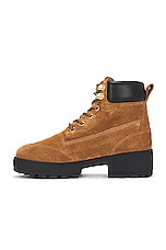 Givenchy Trekker Ankle Boot in Beige & Black, view 5, click to view large image.
