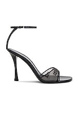 Givenchy Stitch Sandal in Black, view 1, click to view large image.