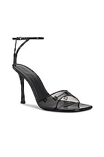 Givenchy Stitch Sandal in Black, view 2, click to view large image.