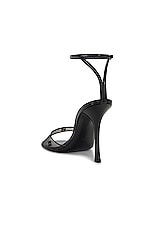 Givenchy Stitch Sandal in Black, view 3, click to view large image.