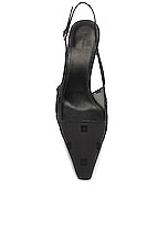Givenchy G Cube Slingback Pump in Black, view 4, click to view large image.