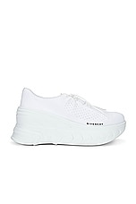 Givenchy Marshmallow Wedge Sneaker in White, view 1, click to view large image.