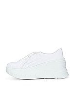 Givenchy Marshmallow Wedge Sneaker in White, view 5, click to view large image.