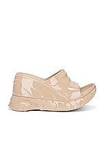 Givenchy Marshmallow Wedge Sandal in Nude, view 1, click to view large image.