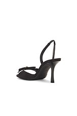 Givenchy Slingback Sandal in Black, view 3, click to view large image.