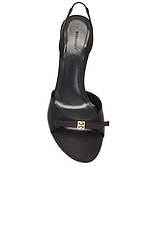 Givenchy Slingback Sandal in Black, view 4, click to view large image.