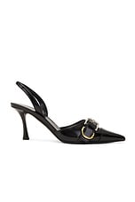 Givenchy Voyou Slingback Pump in Black, view 1, click to view large image.