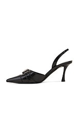 Givenchy Voyou Slingback Pump in Black, view 5, click to view large image.