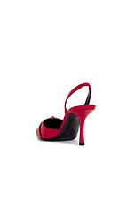 Givenchy Voyou Slingback Pump in Red, view 3, click to view large image.