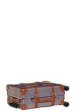 Globe-Trotter Carry On Case 40x55x21cm in Grey & Caramel, view 3, click to view large image.