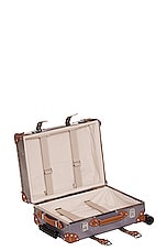 Globe-Trotter Carry On Case 40x55x21cm in Grey & Caramel, view 4, click to view large image.