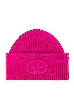 Goldbergh Valerie Beanie in Passion Pink, view 1, click to view large image.