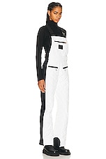 Goldbergh Agnes Ski Suit in White, view 2, click to view large image.