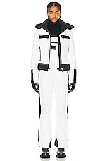 Goldbergh Agnes Ski Suit in White, view 4, click to view large image.