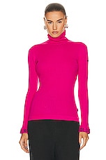 Goldbergh Mira Long Sleeve Sweater in Passion Pink, view 1, click to view large image.