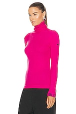 Goldbergh Mira Long Sleeve Sweater in Passion Pink, view 3, click to view large image.