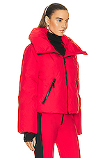 Goldbergh Porter Puffer Jacket in Flame, view 3, click to view large image.