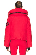 Goldbergh Porter Puffer Jacket in Flame, view 5, click to view large image.