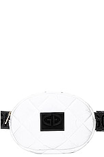 Goldbergh French Fanny Pack in White, view 1, click to view large image.