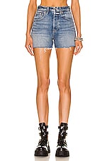 GRLFRND Jules Super High Rise Vintage Short in Calabasas, view 1, click to view large image.