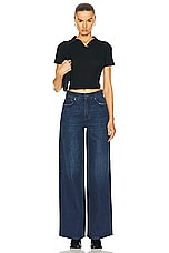 GRLFRND Angelina Baggy Slouch Jean in Ryman Blue, view 4, click to view large image.