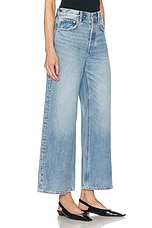 GRLFRND Norah High Rise Crop Wide Leg in Memphis Blue, view 2, click to view large image.