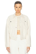 GRLFRND Amelia Oversized Cinched Waist Jacket in Western Canyon, view 1, click to view large image.