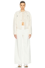 GRLFRND Amelia Oversized Cinched Waist Jacket in Western Canyon, view 4, click to view large image.