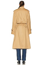 GRLFRND The Convertible Trench Coat in British Tan, view 6, click to view large image.