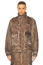 GRLFRND Arden Cargo Jacket in Rolling Loud, view 2, click to view large image.