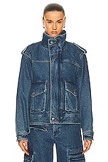 GRLFRND Arden Cargo Jacket in Inwood Hill, view 2, click to view large image.