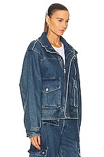 GRLFRND Arden Cargo Jacket in Inwood Hill, view 3, click to view large image.
