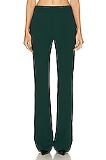 GRLFRND The Suit Trouser in Pine Green, view 1, click to view large image.