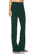 GRLFRND The Suit Trouser in Pine Green, view 2, click to view large image.