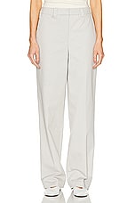 GRLFRND Slouchy Chino Pant in Stone Grey, view 1, click to view large image.