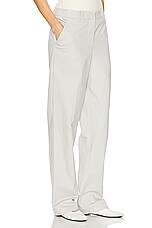 GRLFRND Slouchy Chino Pant in Stone Grey, view 2, click to view large image.