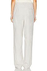 GRLFRND Slouchy Chino Pant in Stone Grey, view 3, click to view large image.
